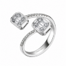 Каблучка Diamond Love з діамантами AR08280