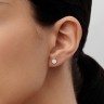 Серьги из белого золота 317601100