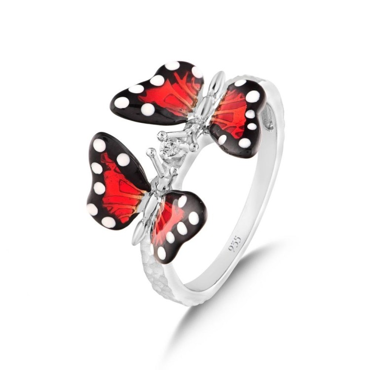 Кольцо Roberto Bravo Monarch Butterfly MBHR0011-CZ