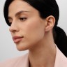 Серьги из красного золота с бриллиантами 35582421