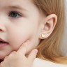 Серьги из желтого золота 317693100