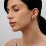 Серьги из белого золота с бриллиантами 37461121.