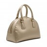 Жіноча сумка із натуральної шкіри золотистого відтінку Facebag