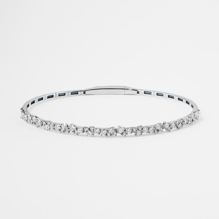 Браслет у білому золоті, з діамантами 547481121