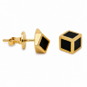 Сережки Qube з емаллю QCE000044-01 Сережки Qube з емаллю QCE000044-01