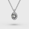 Кольє у білому золоті, з діамантами 749031121